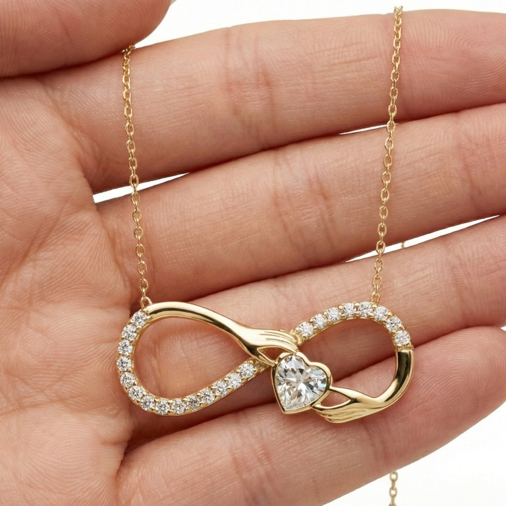 Collier Main Dans La Main - Pour Maman