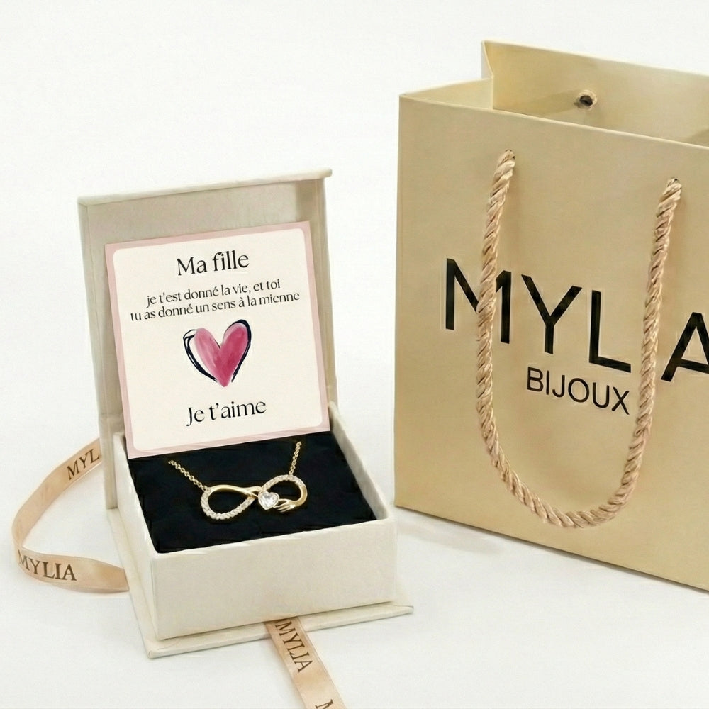 Collier Main Dans La Main - Pour Maman